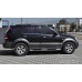Пороги - трубы "Delux" для Kia Sorento